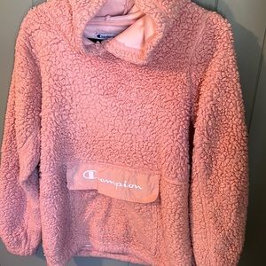 Champion teddy hoodie.